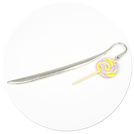 bookmark with lollipop no. 2