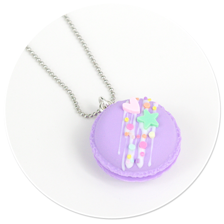 necklace macaroon