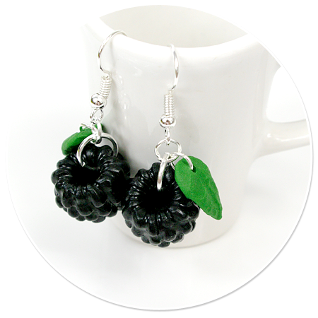 earrings blackberries