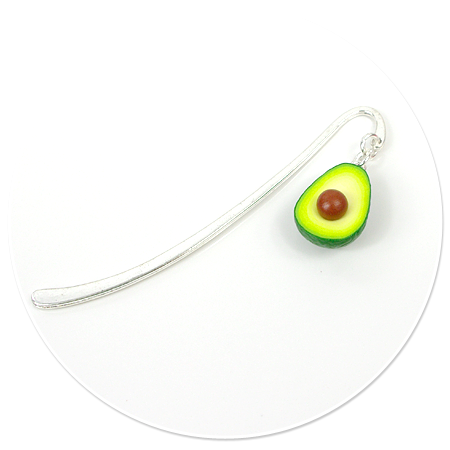 bookmark with avocado no. 2