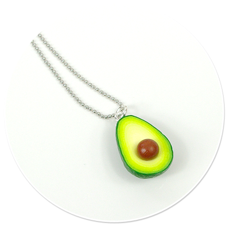 necklace avocado no. 2