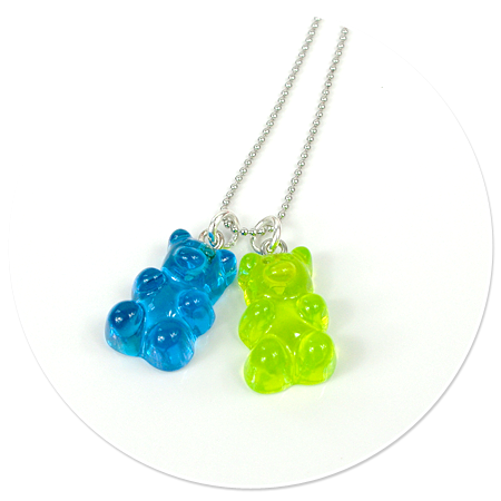 necklace with teddy bears no. 3