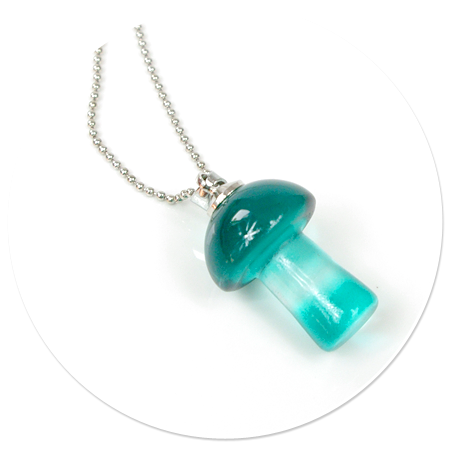 necklace with mushroom no. 13
