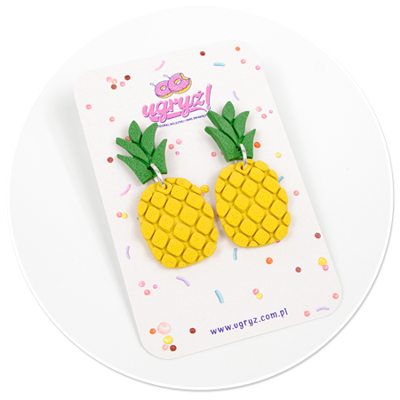 earrings pineapple