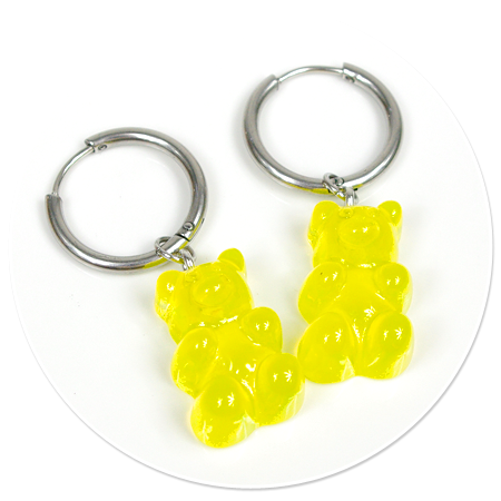 earrings jelly bear no. 11