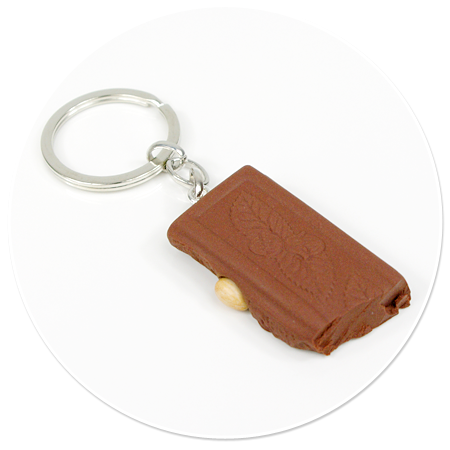 keyring chocolate with nuts no. 3