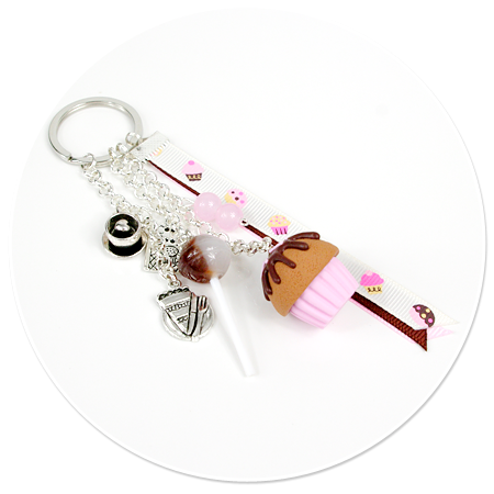 keyring with sweets no. 2