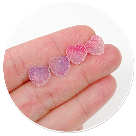 plug-in earrings jelly candy (set, 2 pairs) no. 3