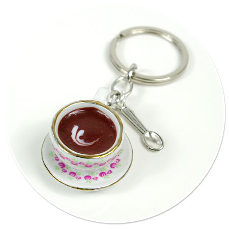 keyring cup of coffee no. 3