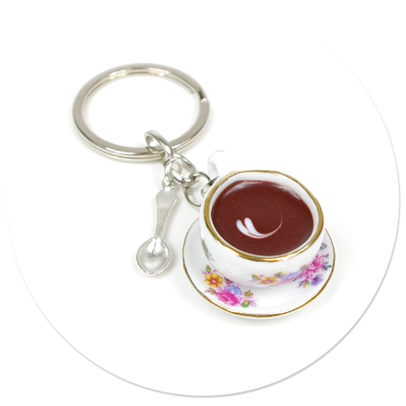 keyring cup of coffee no. 4