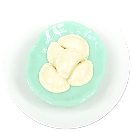 magnet plate of dumplings no. 12