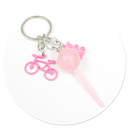 keyring with lollipop no. 3