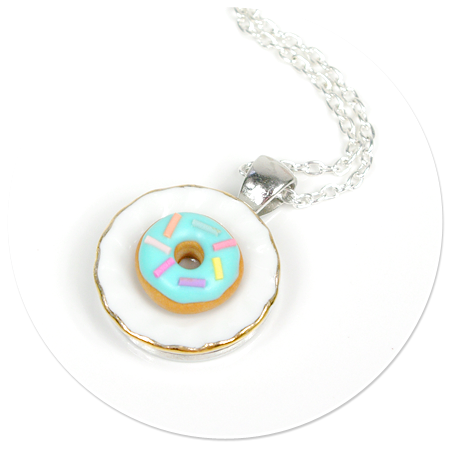necklace with donut no. 5