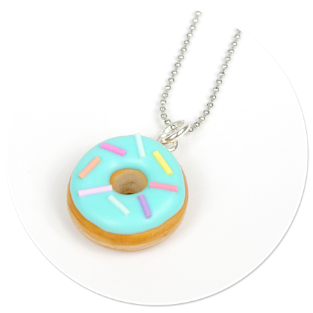 necklace with donut no. 2