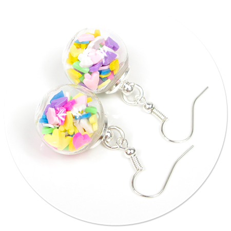 earrings ball with candies no. 5